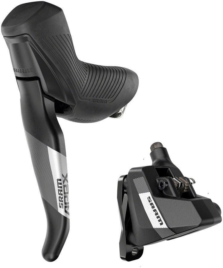 SRAM Apex Disc Brake Lever - Left/Rear Flat Mount 2-Piston 20mm Offset BLK A1