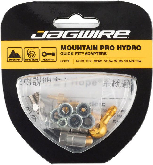 Jagwire Pro Disc Brake Hydraulic Hose Quick-Fit Adaptor Hope Banjo Mini Trial Mono