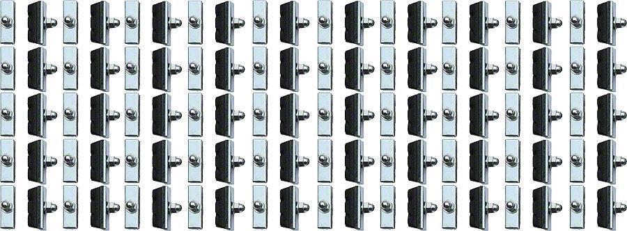 Jagwire Basics X-Caliper Brake Pads - Threaded Black Box of 50 Pairs
