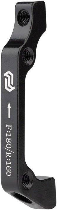 Promax Post Mount Disc Brake Adapter - For IS Mount Frame/Fork Fits 180mm Front 160mm Rear Rotors