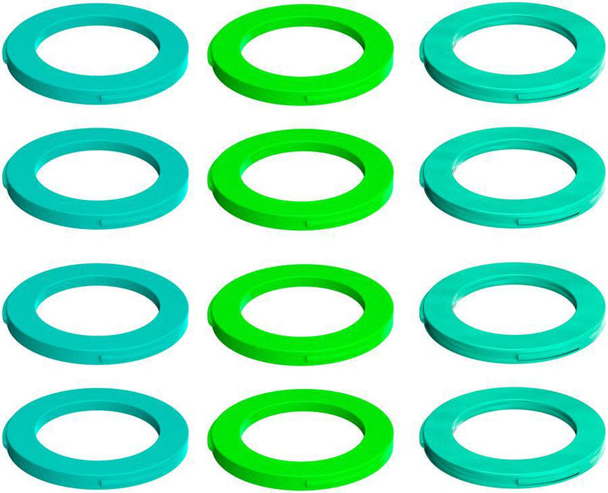 Magura 4-Piston Caliper Colored Cover Kit one Caliper Neon Green Cyan Mint