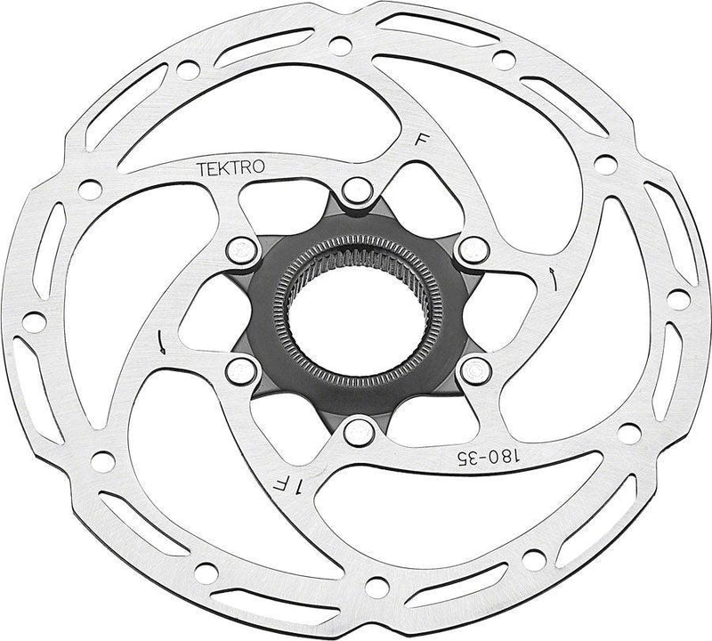 Tektro TR180-35 Disc Brake Rotor - 180mm Center-Lock 1.8mm Thickness