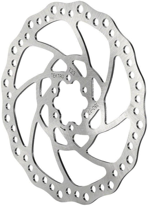 Tektro TR180-17 Disc Brake Rotor - 180mm 6-Bolt 2.3mm Thickness