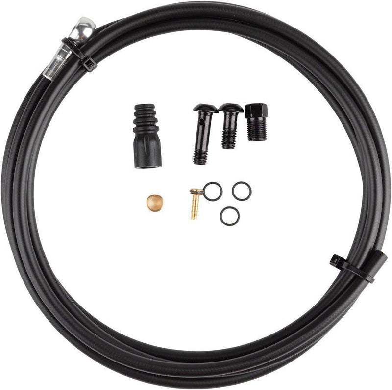 Tektro Disc Brake Hydraulic Hose Kit - With Banjo Unit 5.5mm Kevlar Hose 2000mm