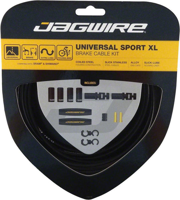Jagwire Universal Sport Brake XL Kit Black