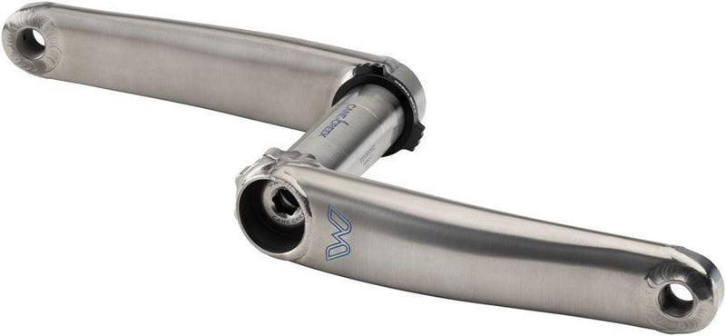 Cane Creek eeWings Mountain Titanium Crankset - 160mm 8-Bolt Direct Mount 30mm Spindle Brushed Titanium