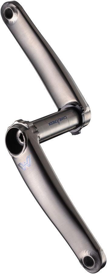 Cane Creek eeWings Mountain Titanium Crankset - 160mm 8-Bolt Direct Mount 30mm Spindle Brushed Titanium