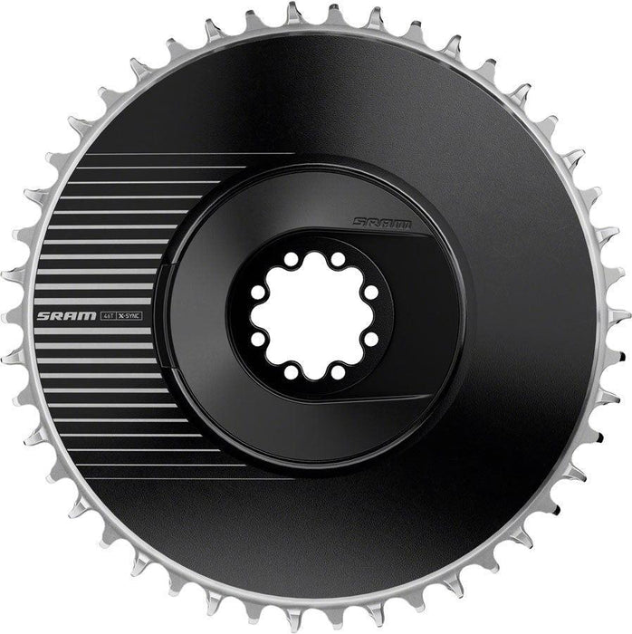 SRAM RED Aero X-Sync Direct Mount Chainring - 46t 12-Speed 8-Bolt Direct Mount 6.5mm Offet BLK E1