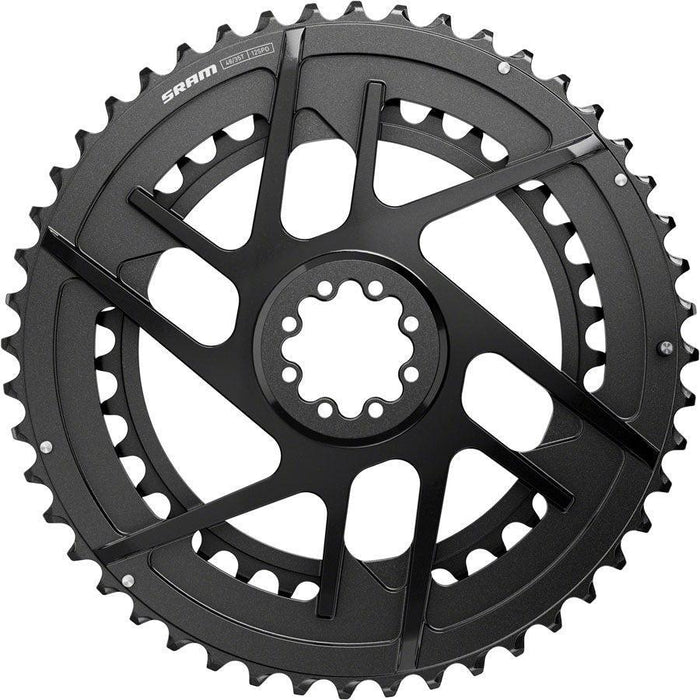 SRAM Rival 2x Chainring Kit - 48/35t 2x12-Speed 8-Bolt Direct Mount Black E1