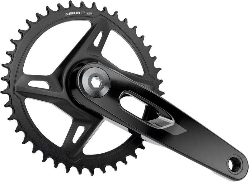SRAM Rival 1x XPLR Wide Crankset - 165mm 12/13-Speed 42t 8-Bolt Direct Mount DUB Spindle BLK E1