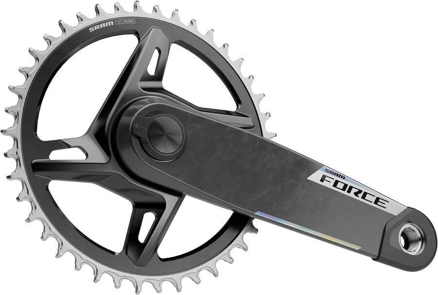 SRAM Force 1x XPLR AXS Power Meter Wide Crankset - 160mm 12/13-Speed 42t 8-Bolt Direct Mount DUB PM Spindle Carbon E1