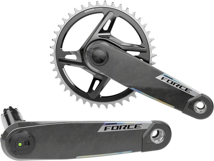 SRAM Force 1x XPLR AXS Power Meter Wide Crankset - 175mm 12/13-Speed 42t 8-Bolt Direct Mount DUB PM Spindle Carbon E1