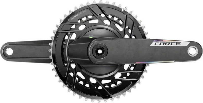 SRAM Force AXS Power Meter Crankset - 170mm 12-Speed 48/35t Thread Mount 8-Bolt PM Spider DUB Spindle Carbon E1