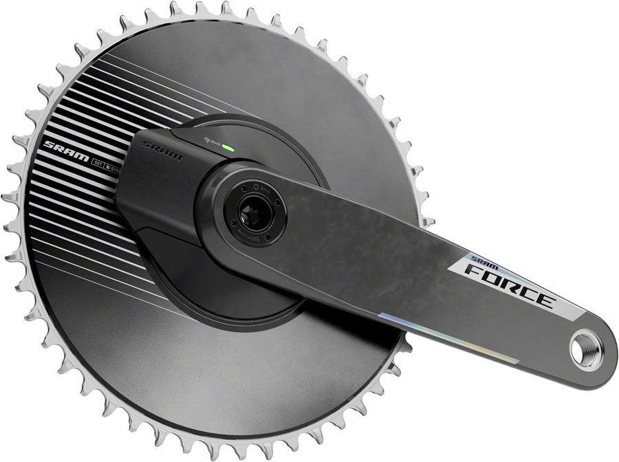 SRAM Force 1 AXS Power Meter Crankset - 170mm 12-Speed 50t Aero PM Chainring 8-Bolt Direct Mount DUB Spindle Carbon E1