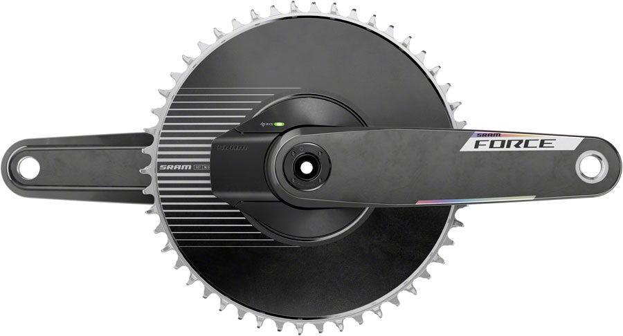 SRAM Force 1 AXS Power Meter Crankset - 172.5mm 12-Speed 50t Aero PM Chainring 8-Bolt Direct Mount DUB Spindle Carbon E1