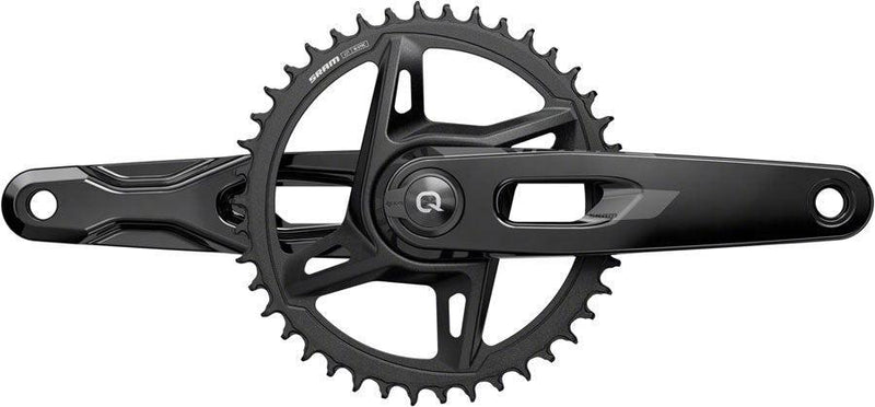 SRAM Rival 1x XPLR AXS Power Meter Wide Crankset - 160mm 12/13-Speed 42t 8-Bolt Direct Mount DUB PM Spindle BLK E1
