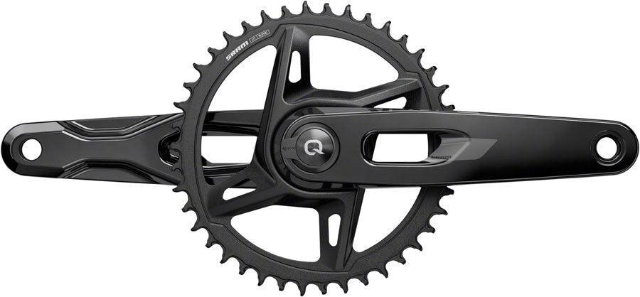 SRAM Rival 1x XPLR AXS Power Meter Wide Crankset - 160mm 12/13-Speed 42t 8-Bolt Direct Mount DUB PM Spindle BLK E1