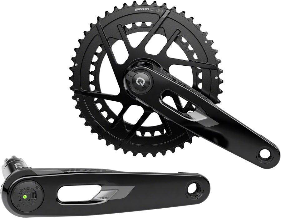 SRAM Rival AXS Power Meter Crankset - 165mm 12-Speed 46/33t 8-Bolt Direct Mount DUB PM Spindle BLK E1