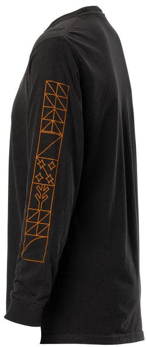 45NRTH Winter We're Here For It Long Sleeve T-Shirt - Unisex Grey Large