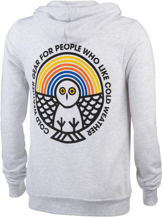 45NRTH Winter Wonder Zip Up Hoodie - Unisex Ash Medium