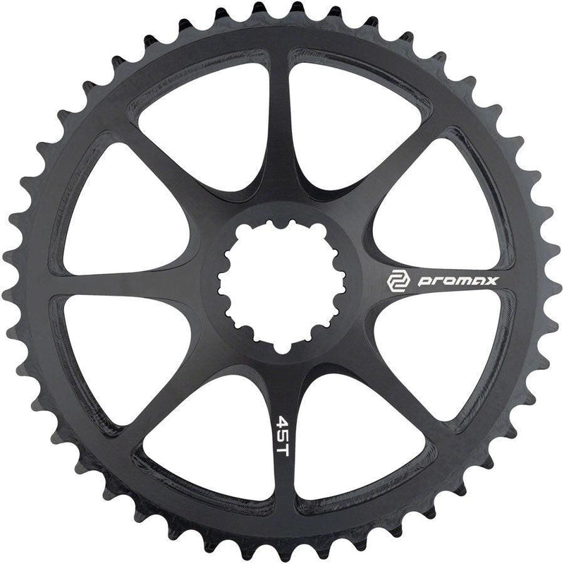 Promax Direct Mount 45t Chainring Black