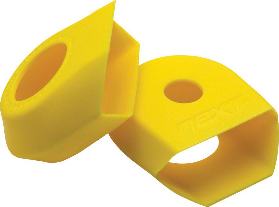 RaceFace Crank Boots: For Next SL G4 Cranks 2-Pack Yellow