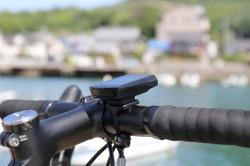 CatEye AirGPS Cycling Computer - with CDC Cadence Sensor Black