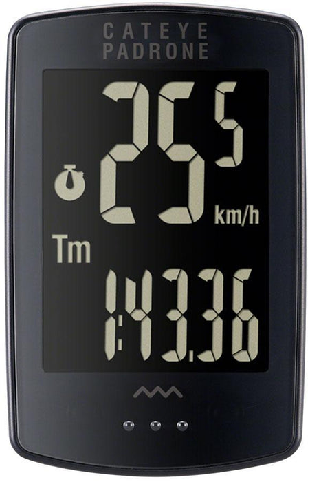 CatEye Padrone Stealth WL Bike Computer - Wireless Black