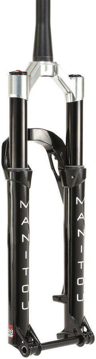 Manitou R8 Pro Suspension Fork - 29" 120 mm 15 x 110 mm 44mm Offset Crown Lockout BLK/Silver