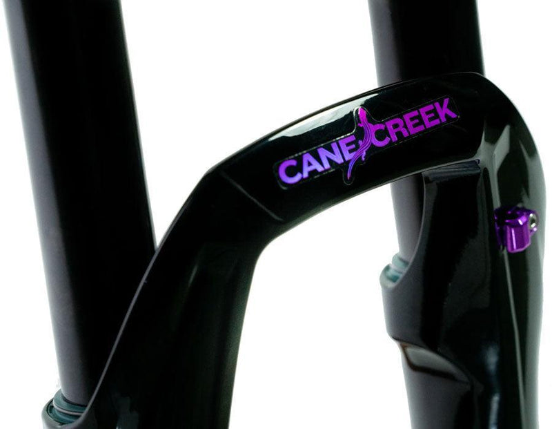 Cane Creek Helm MKII Air 29 Suspension Fork - 29" 160 mm 15 x 110 mm 44 mm Offset Gloss BLK/Purple