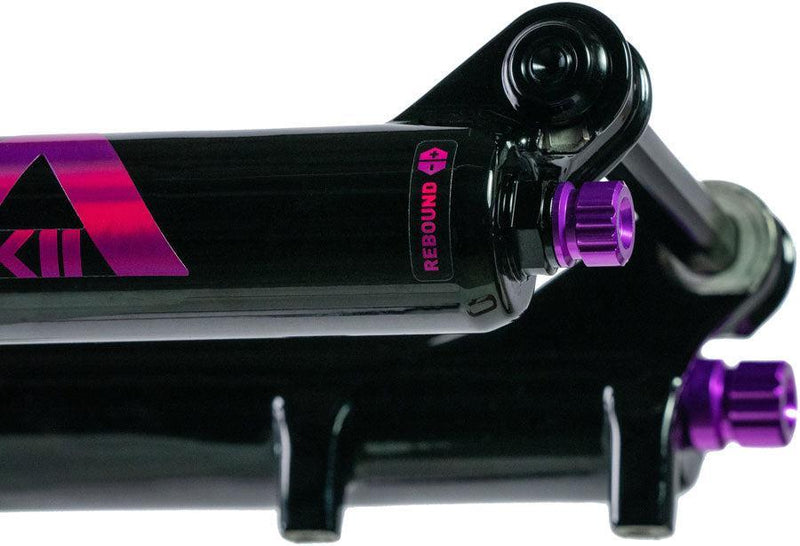 Cane Creek Helm MKII Air 29 Suspension Fork - 29" 160 mm 15 x 110 mm 44 mm Offset Gloss BLK/Purple