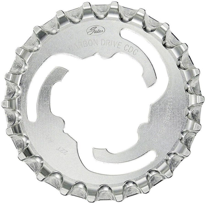 Gates Carbon Drive CDC CenterTrack 3-Lobe SureFit™ Rear Sprocket - 24t Shimano/SRAM 3-Lobe Gray