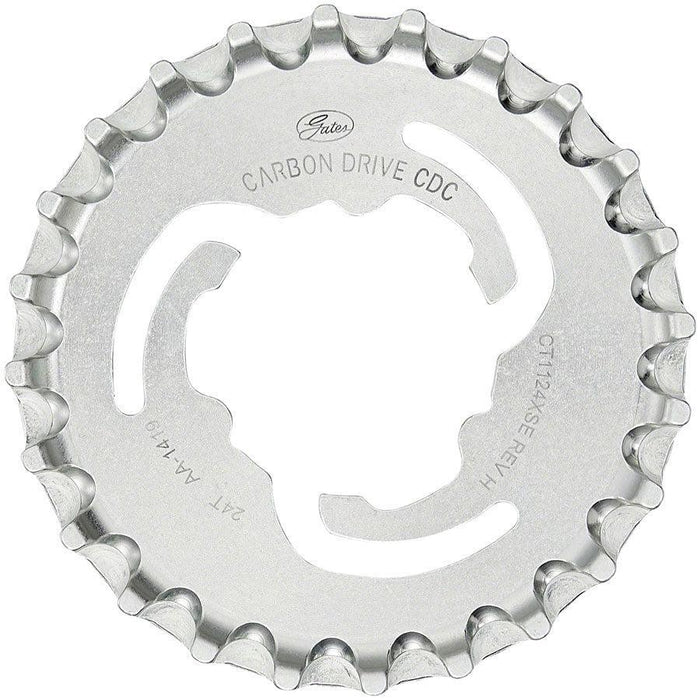 Gates Carbon Drive CDC CenterTrack Rear Sprocket for Enviolo - 24t Silver