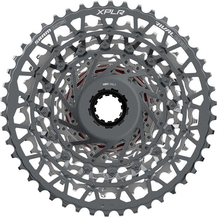 SRAM Rival XPLR XG-1351 Cassette - 13-Speed 10-46t For XDR Driver Silver E1