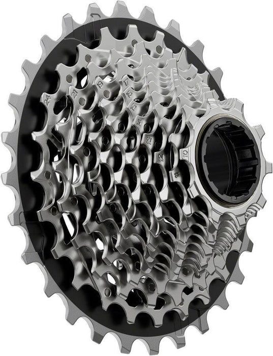 SRAM Force XG-1270 Cassette - 12-Speed 10-28t Silver For XDR Driver Body E1