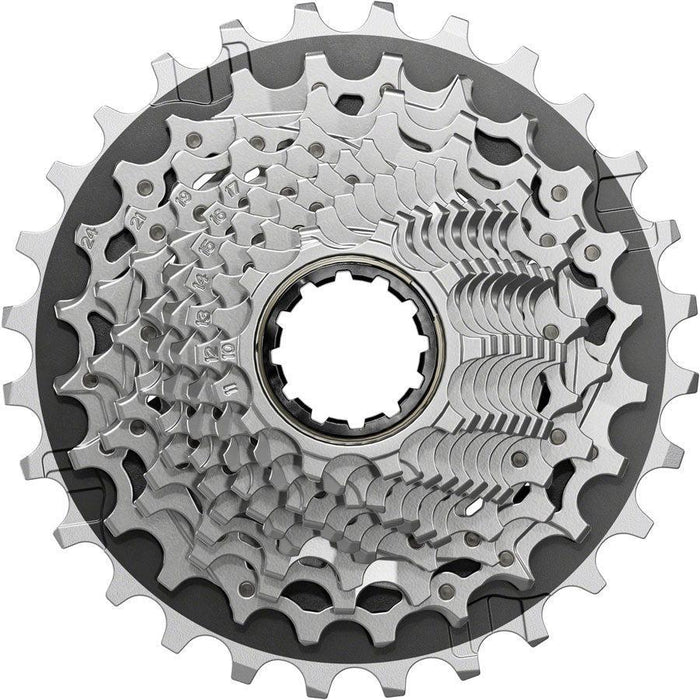 SRAM Force XG-1270 Cassette - 12-Speed 10-28t Silver For XDR Driver Body E1