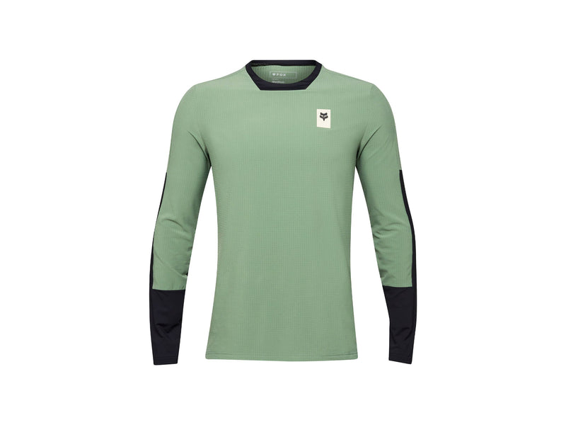 Fox Racing 24 Defend Thermal Small Green Jersey