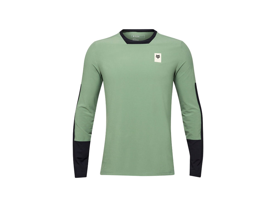 Fox Racing 24 Defend Thermal Large Green Jersey