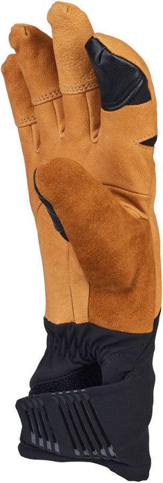45NRTH 2024 Sturmfist 5 LTR Leather Gloves - Tan/Black Full Finger X-Small