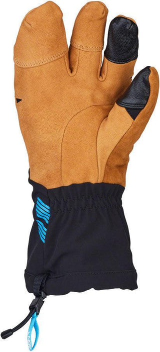 45NRTH 2024 Sturmfist 4 LTR Leather Gloves - Tan/Black Lobster Style X-Small