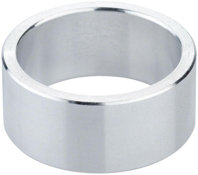 Problem Solvers Headset Stack Spacer - 28.6 15mm Aluminum Silver Sold Each