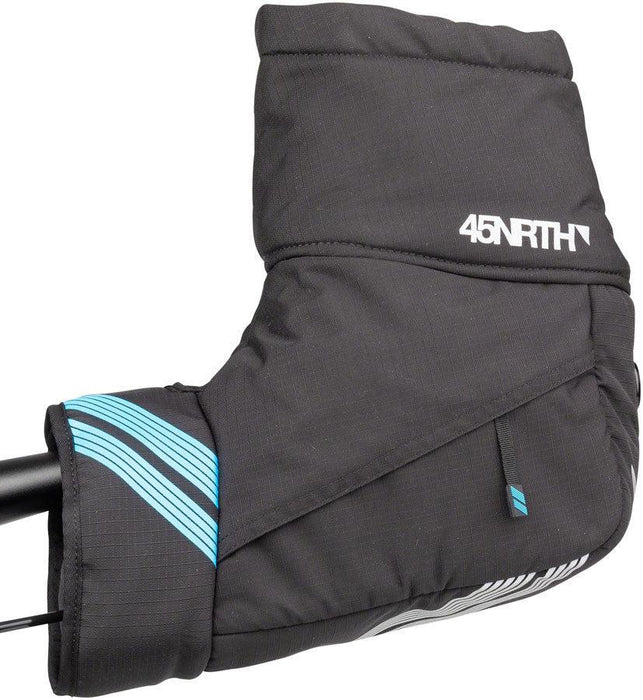 45NRTH Cobrafist Flat Bar Pogies - Black