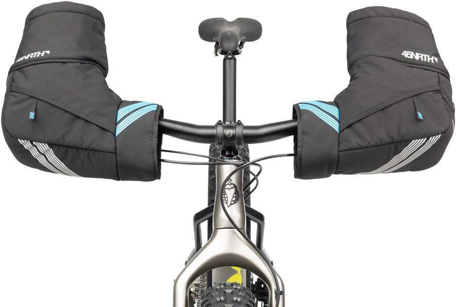 45NRTH Cobrafist Flat Bar Pogies - Black