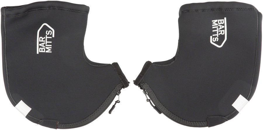 Bar Mitts Extreme Road Pogie Handlebar Mittens - Internally Routed Campy/SRAM/Newer Shimano No Zipper XL BLK