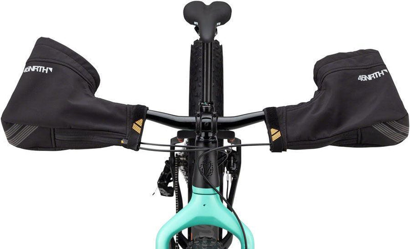 45NRTH Draugenklaw Flat Bar Pogies - Black