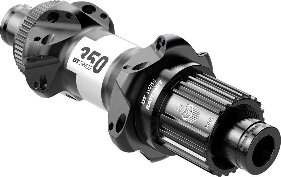 DT Swiss 350 Rear Hub - 12 x 142mm Center-Lock Micro Spline BLK 24H Straight Pull 36pt