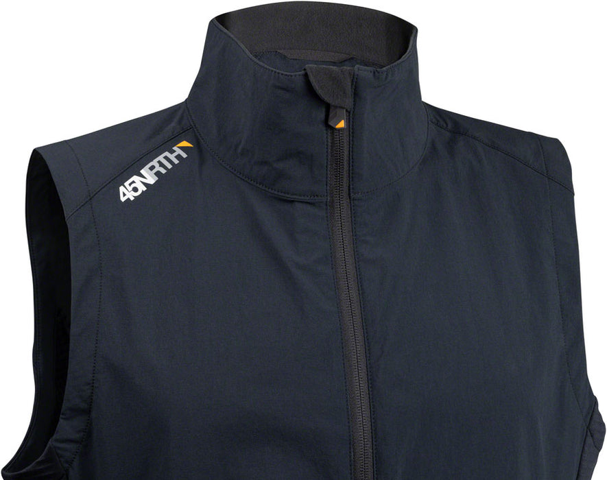 45NRTH 2023 Naughtvind Vest - Mens Black 2X-Large