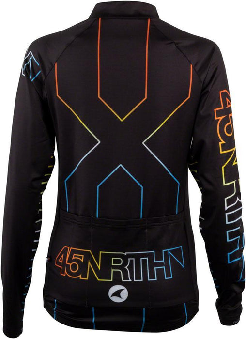 45NRTH Decade Long Sleeve Jersey - Women's Black Medium