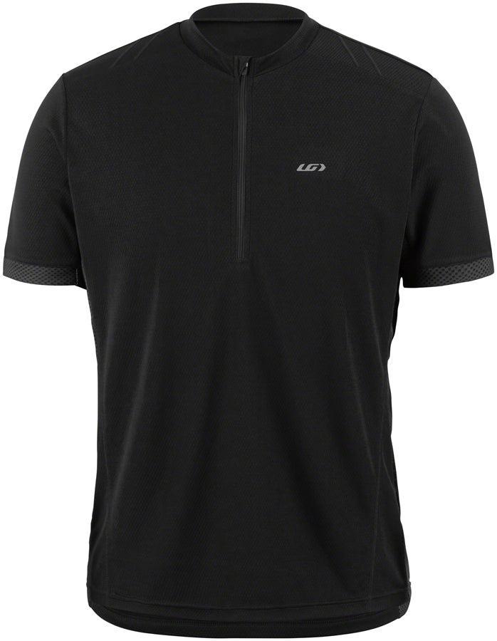 Garneau Connection 2 Jersey - Black Short Sleeve Mens Small
