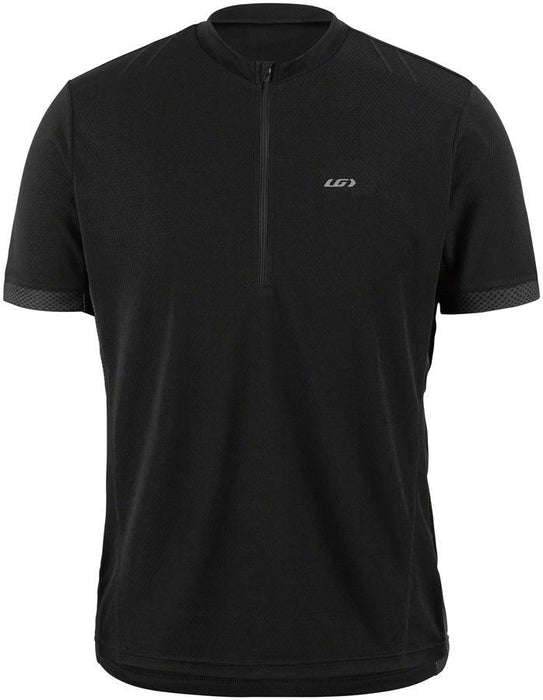 Garneau Connection 2 Jersey - Black Short Sleeve Mens Small